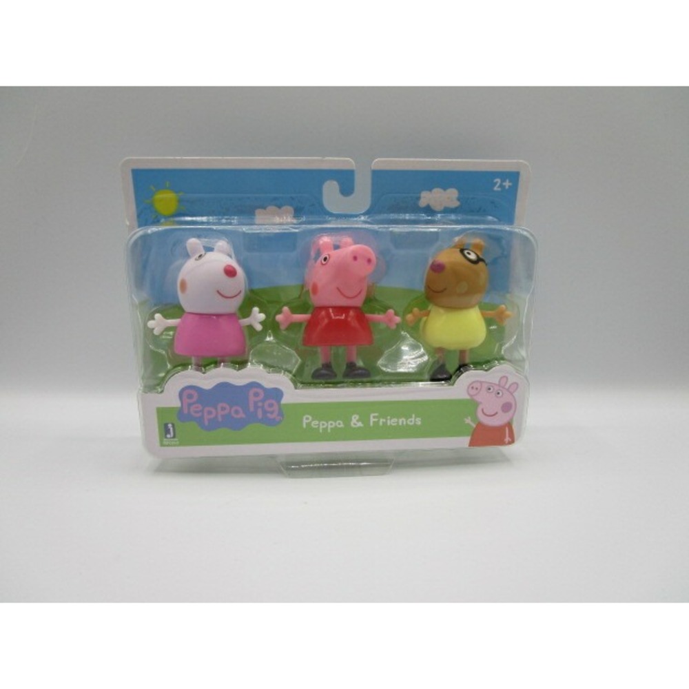 Peppa Pig Peppa And Friends 3" Figure Set Peppa Pig Suzy Sheep Pedro Pony